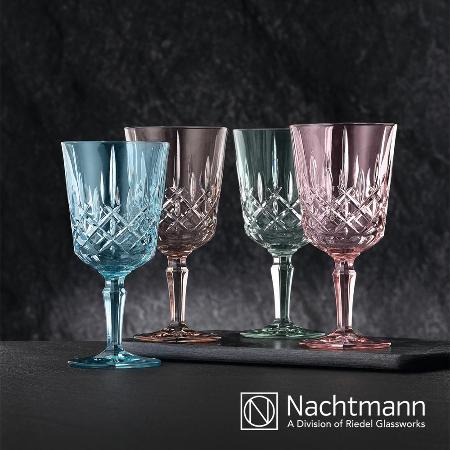 【德國 NACHTMANN】貴族復古系列-雞尾酒杯2入-任選(棕灰色/玫瑰/水藍/薄荷)✿70F001